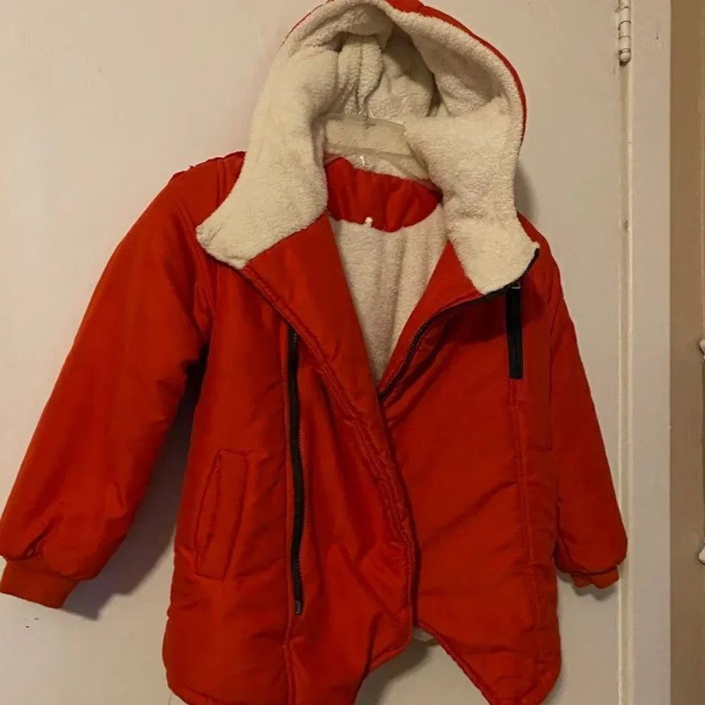 Girl's Winter Hooded Coat